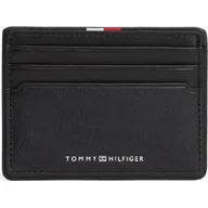 Etui na dokumenty i karty - Tommy Hilfiger Skórzane etui na karty CORP - miniaturka - grafika 1