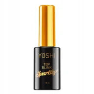 Utwardzacze do paznokci - Yoshi, Top Blink Sparkles Do Lakierów Hybrydowych Z Drobinkami, 10ml - miniaturka - grafika 1