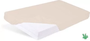 Prześcieradło bambusowe 140x200 Bamboo z gumką jasnobeżowe Matex - Prześcieradła - miniaturka - grafika 1