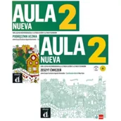 Książki do nauki języka hiszpańskiego - Aula Nueva 2. Podręcznik ucznia i zeszyt ćwiczeń do języka hiszpańskiego dla 4-letnich liceów i 5-letnich techników - miniaturka - grafika 1