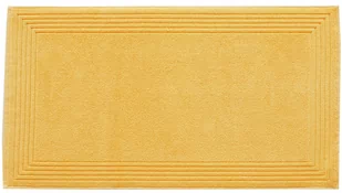Blanc Des Vosges Mata łazienkowa UNI Żółta - Dywaniki łazienkowe - miniaturka - grafika 1
