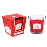 Świece - Aroma Świeca zapachowa w szkle Pomarańcza i goździk, 90 g - miniaturka - grafika 1
