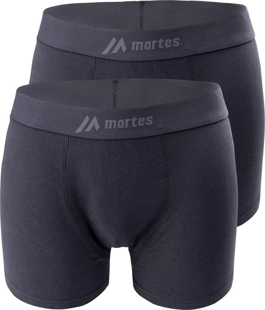 Beon Męskie bokserki Martes essentials RAVOR 2PACK black/black rozmiar M