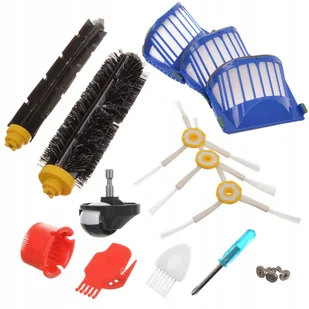 SZCZOTKI FILTRY KÓŁKO DO iRobot ROOMBA 600 620 630 - Akcesoria do robotów sprzątających - miniaturka - grafika 1