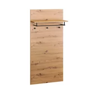 Wieszaki i stojaki - Wieszak loftowy NEVIO 15 dąb artisan/czarny - miniaturka - grafika 1