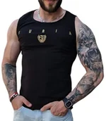 Moda i Uroda OUTLET - Bokserka czarna męska złote logo Furia - miniaturka - grafika 1