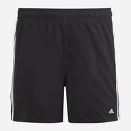 Kąpielówki dla chłopców - Szorty kąpielowe chłopięce Adidas 3S Sho HA9405 128 Czarne (4066752850962) - miniaturka - grafika 1