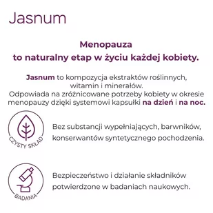 US Pharmacia Jasnum 30 kapsułek na dzień + 30 kapsułek na noc 3793821 - Witaminy i minerały - miniaturka - grafika 1