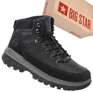 Buty męskie Big Star trekkingowe trapery zimowe - Buty trekkingowe męskie - miniaturka - grafika 1