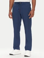 Spodnie męskie - BOSS Spodnie materiałowe Sanderson-L 50536881 Niebieski Regular Fit - miniaturka - grafika 1