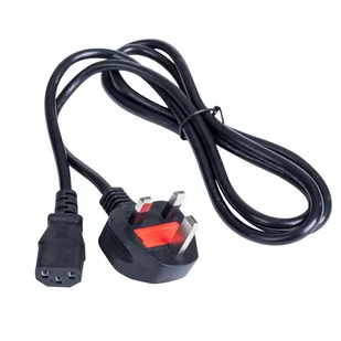 Kabel zasilający Akyga AK-AG-01A brytyjski IEC C13 przewód do drukarki 1,5m - Kable - miniaturka - grafika 1