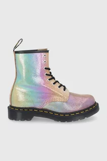 Botki damskie - Dr. Martens Workery skórzane 1460 - grafika 1