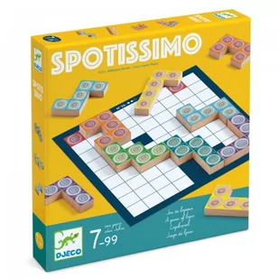 Djeco SPOTISSIMO gra taktyczna DJ08539 - Gry planszowe - miniaturka - grafika 1