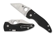 Noże - Nóż składany Spyderco MicroJimbo Black G10, Satin CPM S30V by Michael Janich (C264GP) - miniaturka - grafika 1