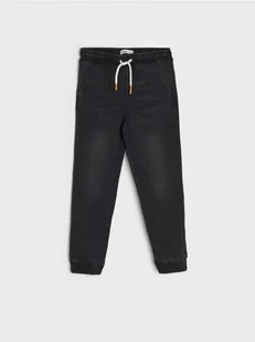 Sinsay - Jeansy jogger - czarny - Spodnie i spodenki dla chłopców - miniaturka - grafika 1