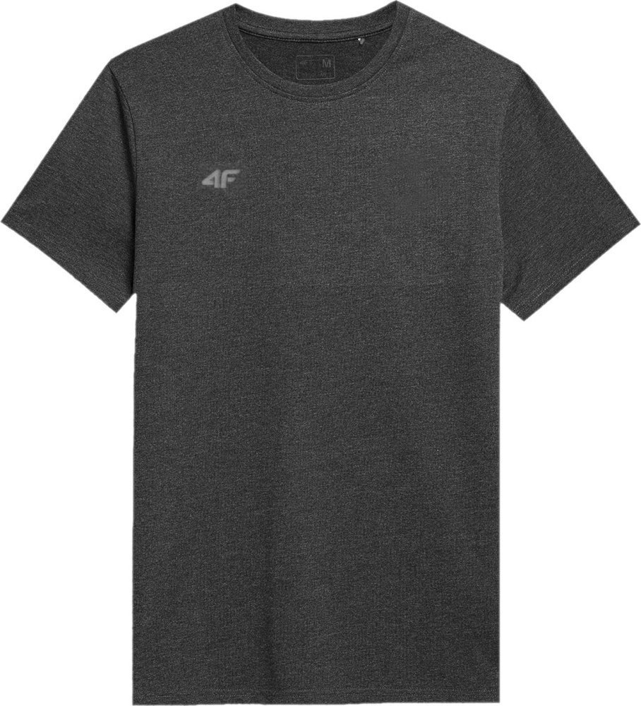 T-shirt męski 4F NOSH4-TSM003B - szary XXL