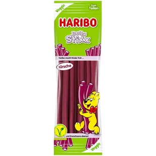 Haribo Balla Stixx Cherry 200 g - Inne słodycze - miniaturka - grafika 1