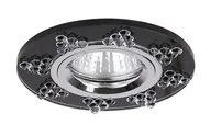 Lampy sufitowe - Candellux Podtynkowa halogenowa OPRAWA sufitowa OCZKO SS19 2250130 Chrom grafitowy - miniaturka - grafika 1