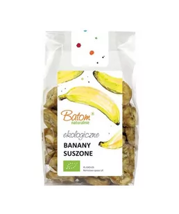 Banany suszone BIO 125g BATOM - Zdrowa żywność - miniaturka - grafika 1