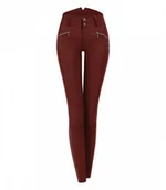 Bryczesy - Waldhausen Bryczesy młodzieżowe ELT HELLA - mahogany/silver - miniaturka - grafika 1