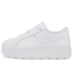 Buty Puma Karmen L 38461501 - białe - Buty sportowe damskie - miniaturka - grafika 1