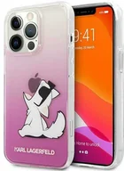 Etui i futerały do telefonów - Karl Lagerfeld KLHCP14XCFNRCPI iPhone 14 Pro Max 6,7" hardcase różowy/pink Choupette Fun - miniaturka - grafika 1