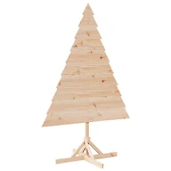 Choinki - vidaXL Drewniana choinka do udekorowania, 180 cm, lite drewno sosnowe - miniaturka - grafika 1
