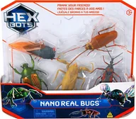 Zabawki interaktywne dla dzieci - Hexbug HEX BOTS interactive toy Nano Real Bugs 5 pack - miniaturka - grafika 1