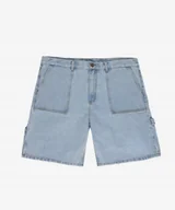 Spodenki męskie - Męskie jasnoniebieskie krótkie spodenki jeansowe Prosto Baggy Zaxx XL - miniaturka - grafika 1