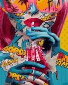 Malowanie po numerach - Malowanie Po Numerach 40X50 Dziewczyny Ciało - miniaturka - grafika 1