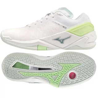Buty sportowe damskie - Buty do piłki ręcznej Mizuno Wave Stealth Neo W (kolor Biały, rozmiar 42 1/2) - grafika 1