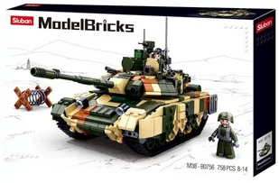 Sluban GAZELO Klocki Wojsko 772el czołg 135381 GAZELO - Klocki - miniaturka - grafika 1