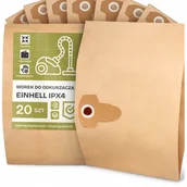 Worki do odkurzaczy - 20x Worek do Odkurzacza Einhell IPX4 Papierowy 2-Warstwy Torba Worki 2A - miniaturka - grafika 1