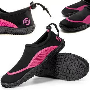 Buty do wody MOLTI BW001 różowe 39 - Pływanie - miniaturka - grafika 1