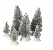 Ozdoby bożonarodzeniowe - CHOINKA CHOINKI DEKORACYJNE SZTUCZNE DRZEWKO 7SZT - miniaturka - grafika 1