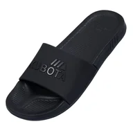 Klapki i japonki męskie - Klapki Damskie Kubota Basenowe Basic Plain Czarne 38 - miniaturka - grafika 1