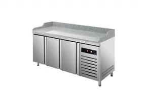Stół chłodniczy do pizzy 2017x800x850mm EURONORM (400X600) ASBER GREEN LINE GTP-8-200-30 - Stoły gastronomiczne - miniaturka - grafika 1