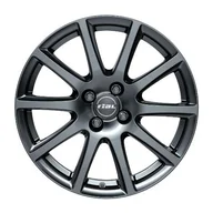 Felgi aluminiowe - RIAL 55x14 4x100 MILANO ET43 TITANIUM - miniaturka - grafika 1