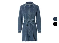 Sukienki - esmara® Sukienka jeansowa damska w stylu bluzki koszulowej - miniaturka - grafika 1