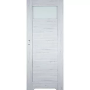 Skrzydło drzwiowe Syriusz silver podcięcie 80 P - Drzwi wewnętrzne - miniaturka - grafika 1