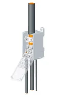 Inne akcesoria elektryczne - Blok rozdzielczy przewodu głównego PVB-160 1x10-70,6x2,5-16 - miniaturka - grafika 1