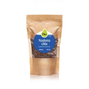 Nasiona chia 200 g Olini - Ziarna i nasiona roślin strączkowych - miniaturka - grafika 1