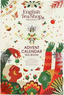 Kalendarz Adwentowy Z Herbatą Organiczną Naturalny English Tea Shop 25 Dni - Ozdoby bożonarodzeniowe - miniaturka - grafika 1