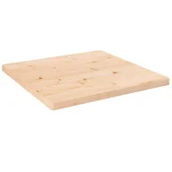 Meble modułowe i akcesoria - vidaXL Blat stołu, 60x60x2,5 cm, lite drewno sosnowe, kwadratowy - miniaturka - grafika 1