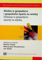 Ekonomia - Wiedza w gospodarce i gospodarka oparta na wiedzy. Edukacja w gospodarce opartej na wiedzy - miniaturka - grafika 1