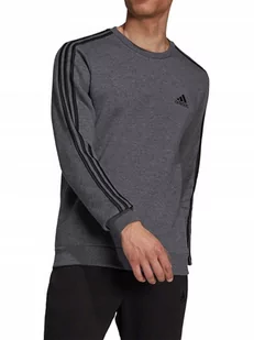 Bluza Męska Adidas H12166 Bez Kaptura Szara S - Bluzy męskie - miniaturka - grafika 1