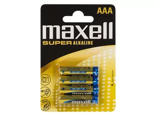 Maxell Bateria alkal AAA 1.5 LR3 SUPER - Baterie i akcesoria - miniaturka - grafika 1