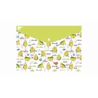 Teczki i skoroszyty - Biurfol Teczka koperta A4 PP avocado - miniaturka - grafika 1