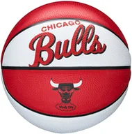 Koszykówka - WILSON Chicago Bulls Retro Mini Piłka do koszykówki - miniaturka - grafika 1