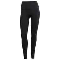Spodnie sportowe damskie - Legginsy damskie adidas All Me Sculpt 7/8 Leggings Black M - miniaturka - grafika 1